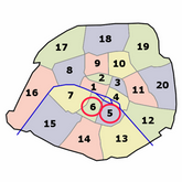 Paris 5ème et 6ème arrondissement